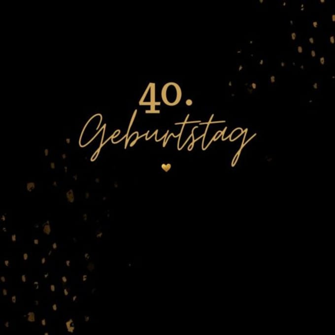 40. Geburtstag- Gästebuch Blanko - Julia S. Klein