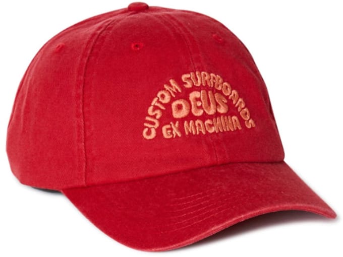 DEUS Locations Dad cap - Jester Red