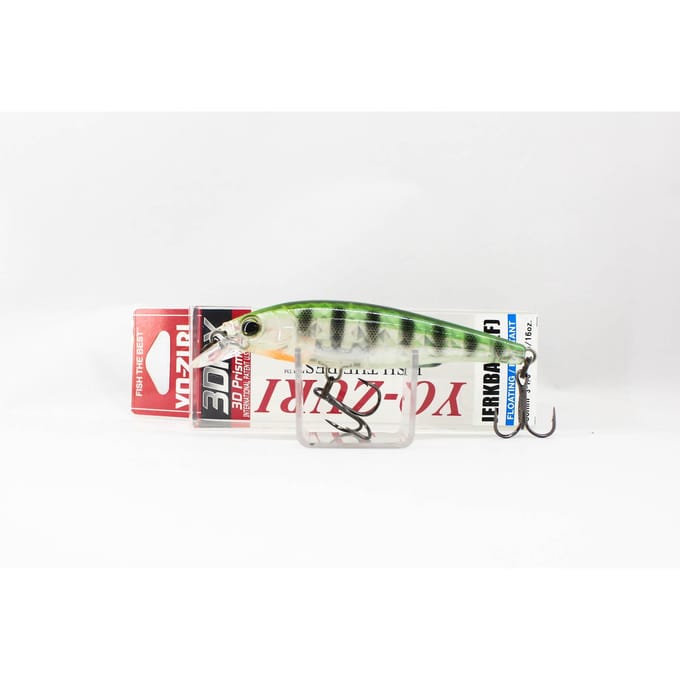 Yo Zuri 3DR-X Jerkbait 80F Drijvend kunstaas R1436-GSPC (7971) white