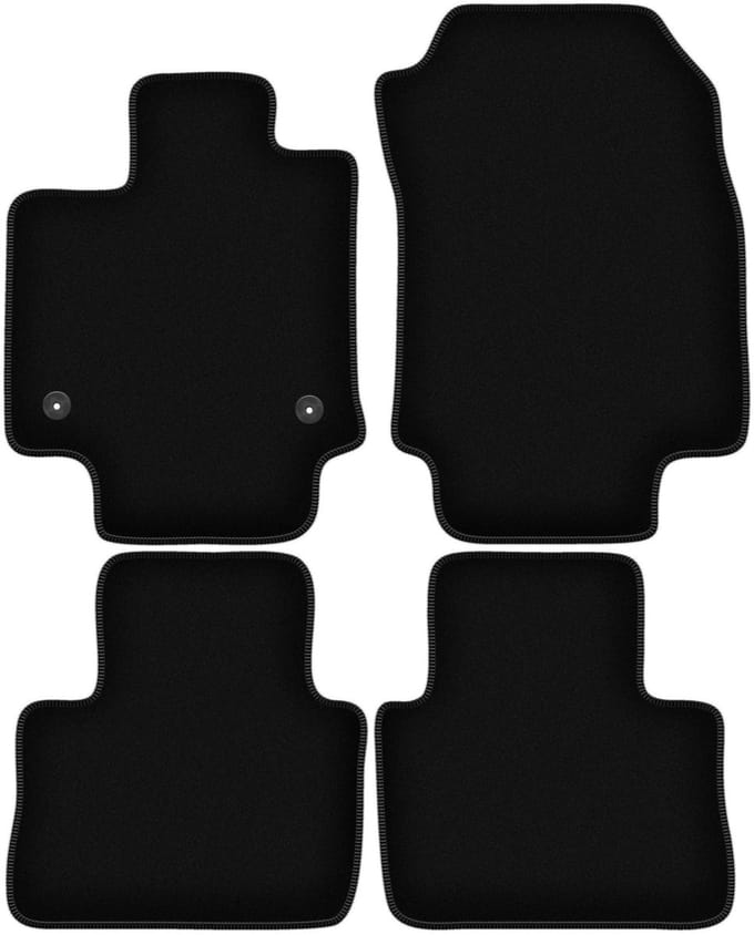 BASIC zwarte veloursmatten voor: Suzuki Across SUV (2020-)