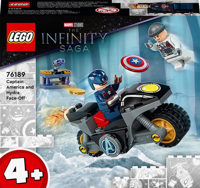 LEGO Super Heroes Captain America - Hydra confrontatie 76189