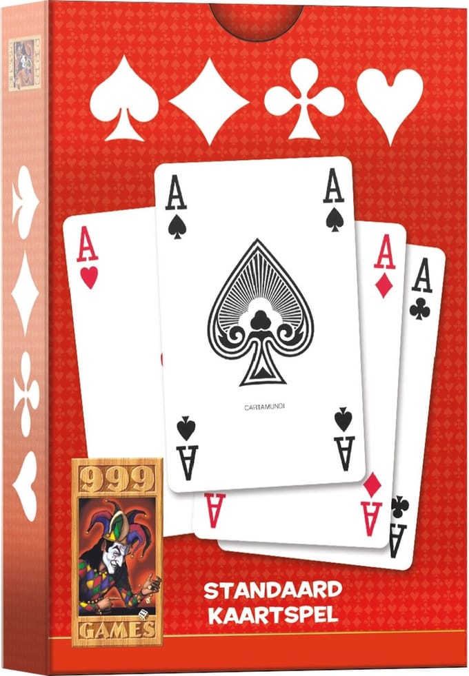 999 Games - kaartspel - standaard rood