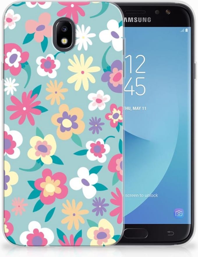 Samsung Galaxy J7 2017 | J7 Pro TPU Case Flower Power