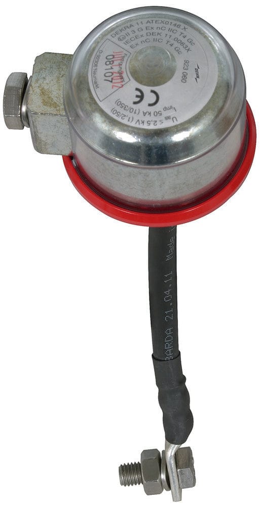Dehn isolerende vonkbrug met aansluitkabel 25mm2 L 100mm - 923060