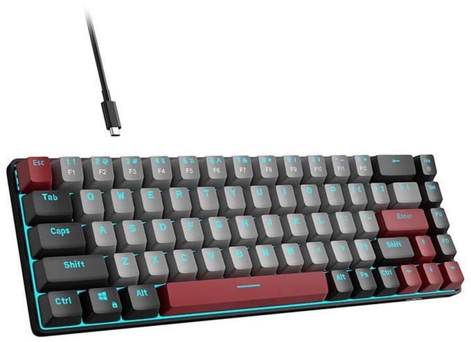 MageGee MK-BOX - Mechanisch Toetsenbord - Gaming Toetsenbord - Keyboard - Bedraad - Brown Switch