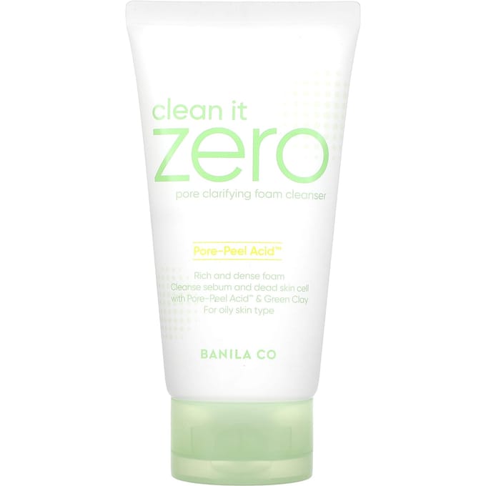 BANILA CO Clean It Zero Pore Clarifying Foam Cleanser 150 ml white