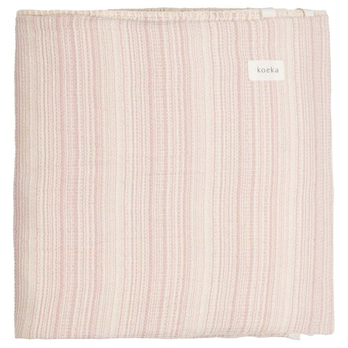 Koeka Bedbumper / parkomranding Maui - old pink 180x30cm