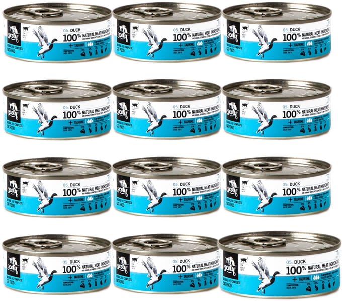 3coty - Premium Natvoer Kaczka - 12x80g - Volledig Diervoeder