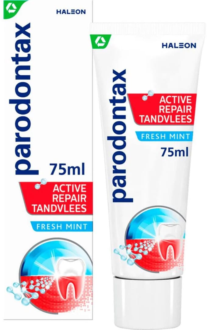 Parodontax - Tandpasta - Active Repair Tandvlees - Fresh Mint - 75ml x 6