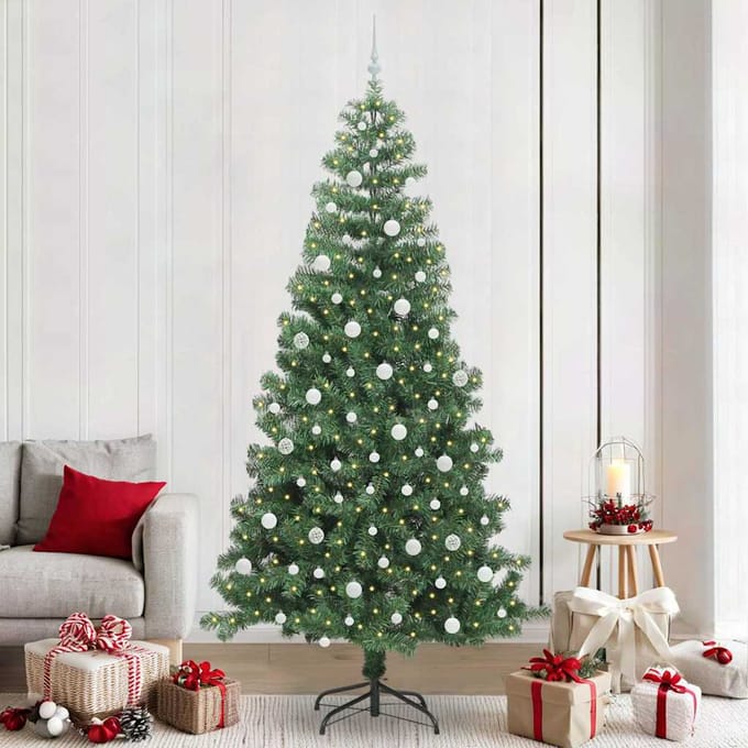 vidaXL - Kerstboom - Groen - 240 - cm - PVC