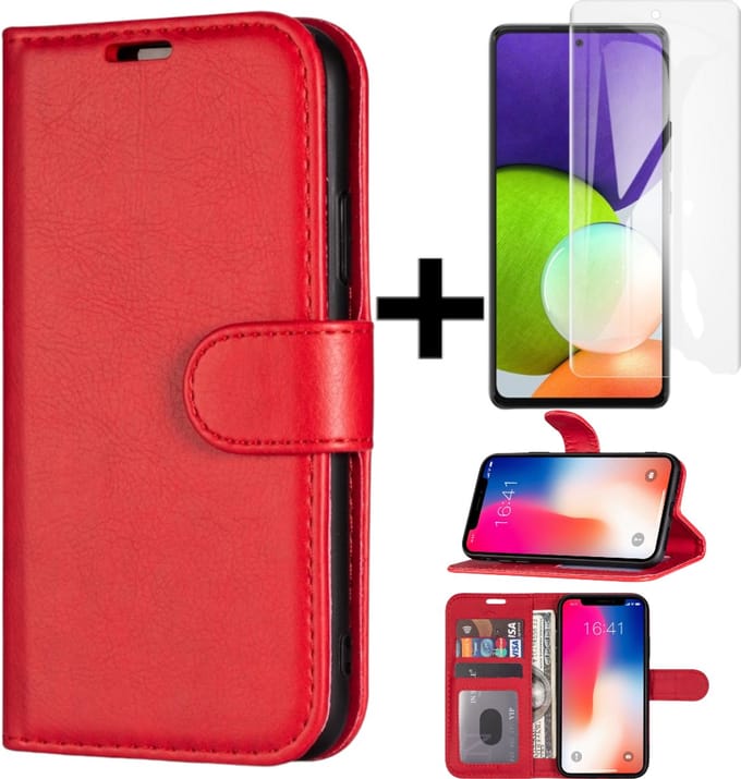 Rico Vitello L Wallet case geschikt voor Apple iPhone 11 pro Max Rood