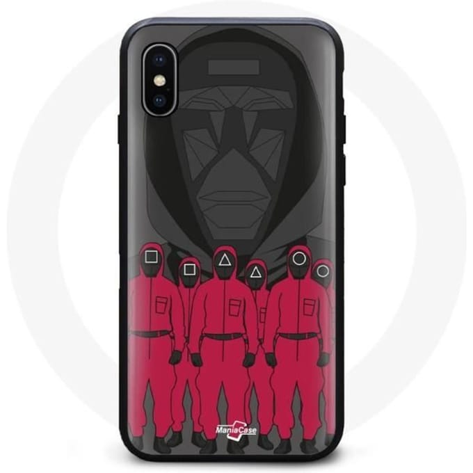Coque Iphone XS Max Squid Game faces