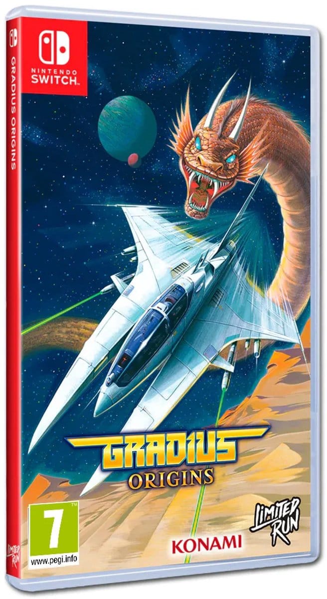 Gradius Origins - Gradius 3 Cover - Nintendo Switch