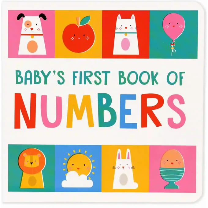 Babyboek Rex London First Numbers