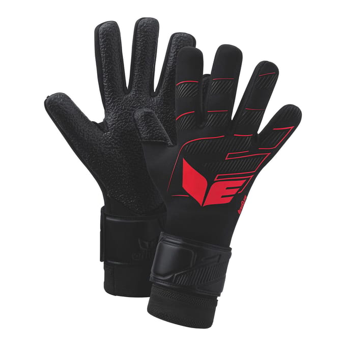 Erima Aeroclaw Star Keepershandschoenen - Zwart / Rood | Maat: 9