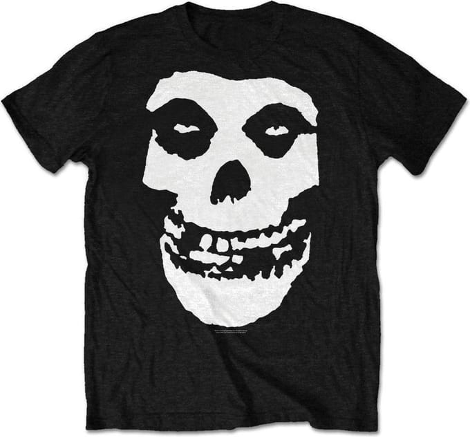 Misfits - Classic Fiend Skull Heren Tshirt - S - Zwart