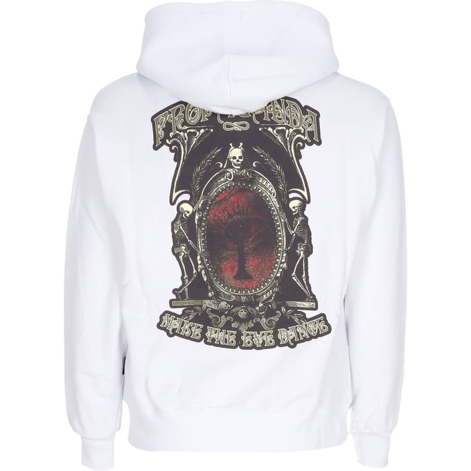Mannenhoodie Dans Hoodie Wit
