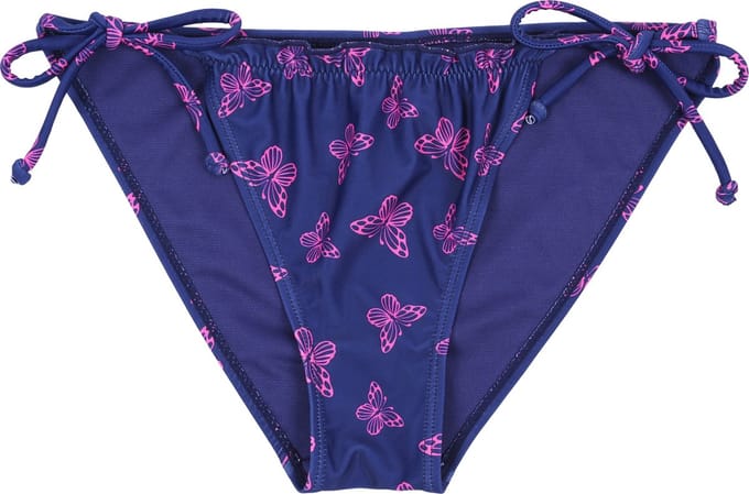 Donkerblauwe Bikini Broekje met Vlinders