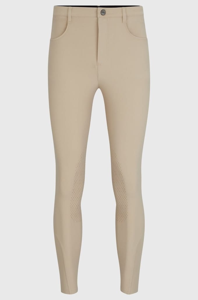 BOSS Equestrian FW'23 Heren Rijbroek James Knie grip-Beige-S