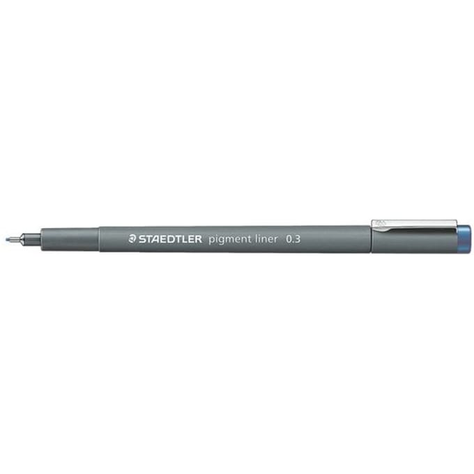 Staedtler Pigment liner 03 mm Blauw
