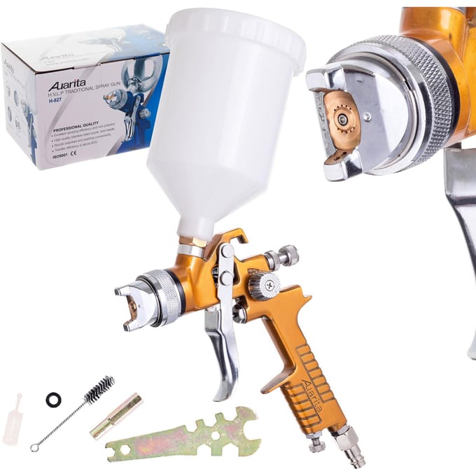 Auarita H-827 HVLP Spuitpistool 1.3mm - Professioneel Lakken