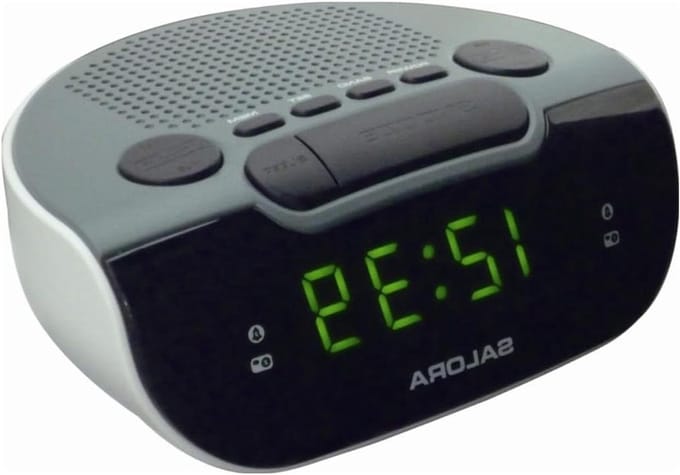 Digitale Wekker - Klokradio met Wekker - Wekkerradio - dubbele alarm