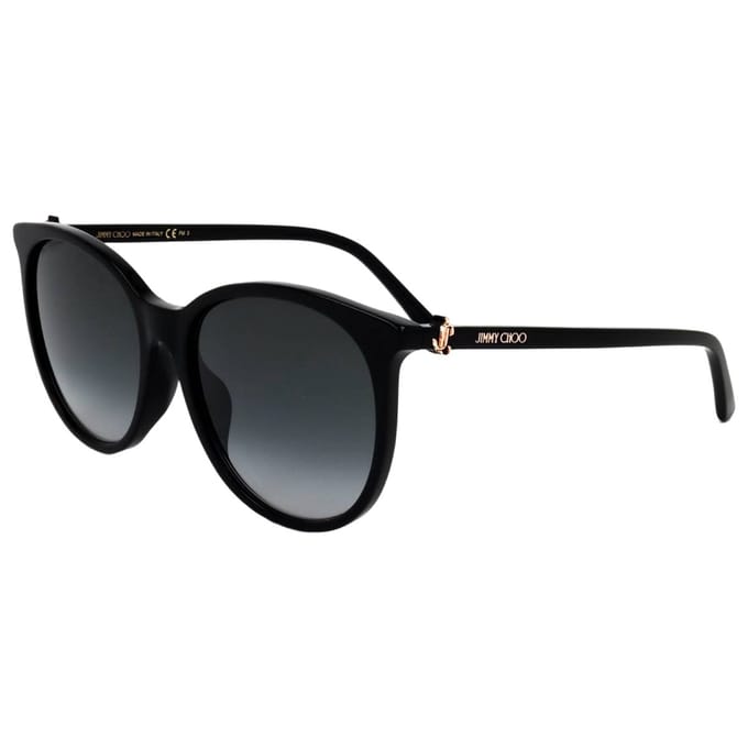 Jimmy Choo zonnebril Ilana/F/SK 26s 9o zwart koper donkergrijze gradiënt