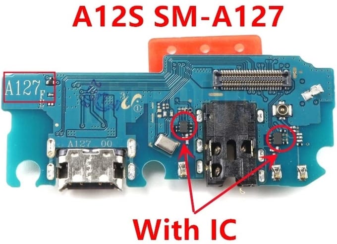 Samsung Galaxy A12 A127 oplaad connector