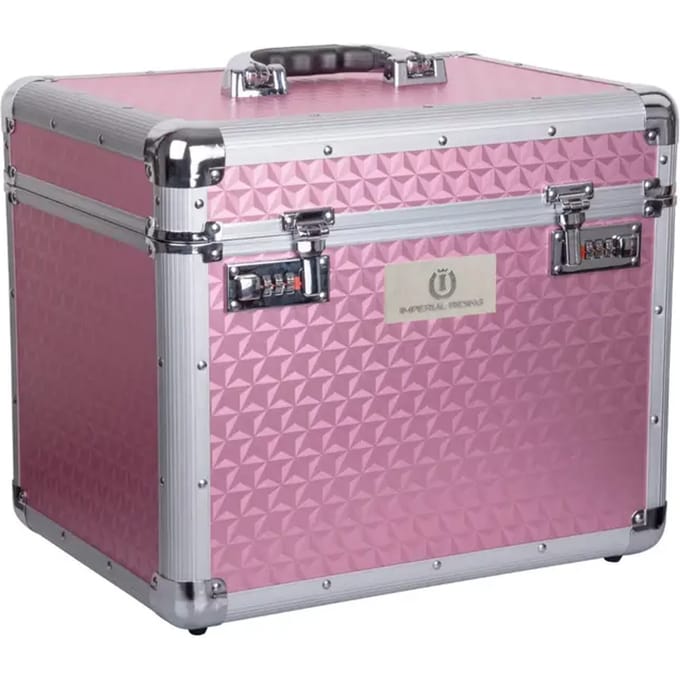 Imperial Riding - Grooming Box Shiny - Pink - 38 x 28 x 31,5 cm