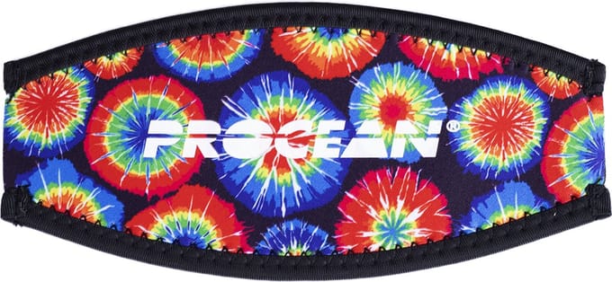 Maskstrap | Neopreen slide | Gekleurde cirkels