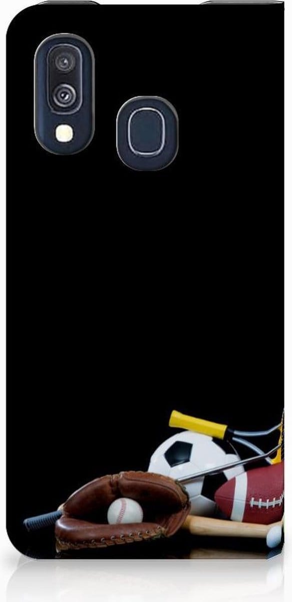 Book Case voor Samsung Galaxy A40 Hippe Standcase Sports