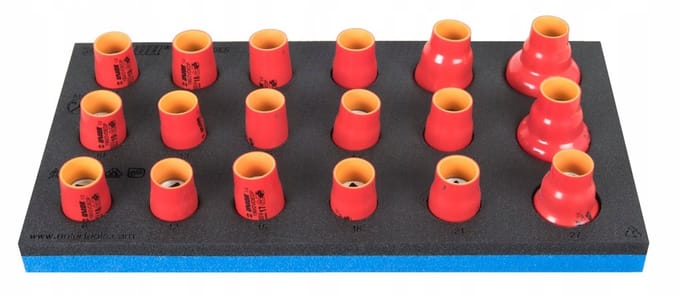 Unior Geïsoleerde Dopset 1/2" met SOS Inleg