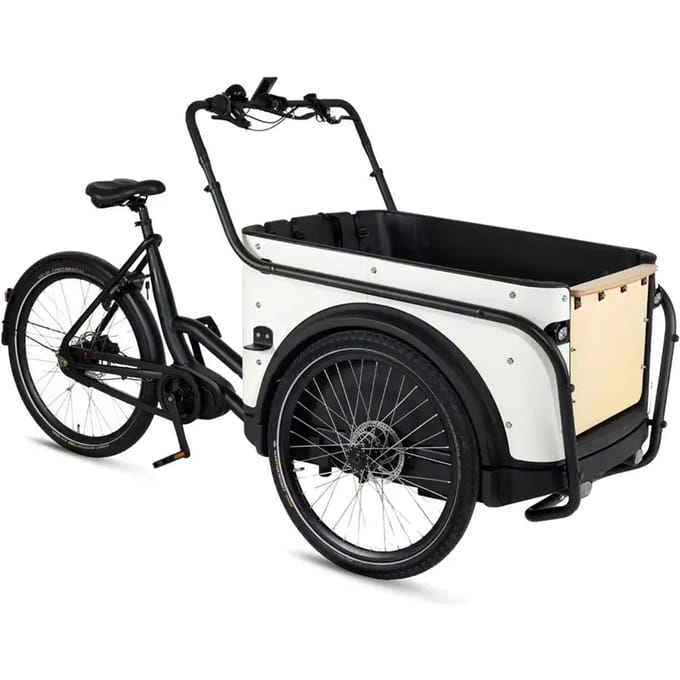 Royal Cargo Bike 3W Premium - Wit