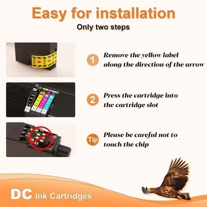 Compatibele inktcartridges - D C - 502XL - 12 stuks - Hoge capaciteit - Voor Epson Workforce