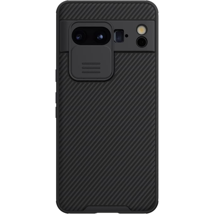 Nillkin CamShield Hoesje voor de Google Pixel 8 Pro - Back Cover met Camera Slider Zwart