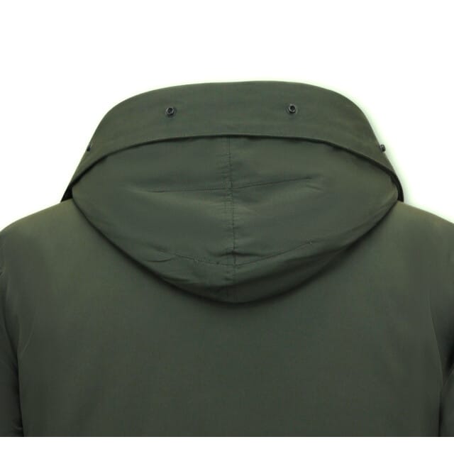 Winter Jas Heren - Parka Heren Winterjas - 7169 - Groene Jas