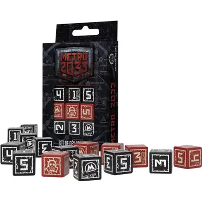 Kaartspel dobbelset Arkhane Asylum Metro 2033