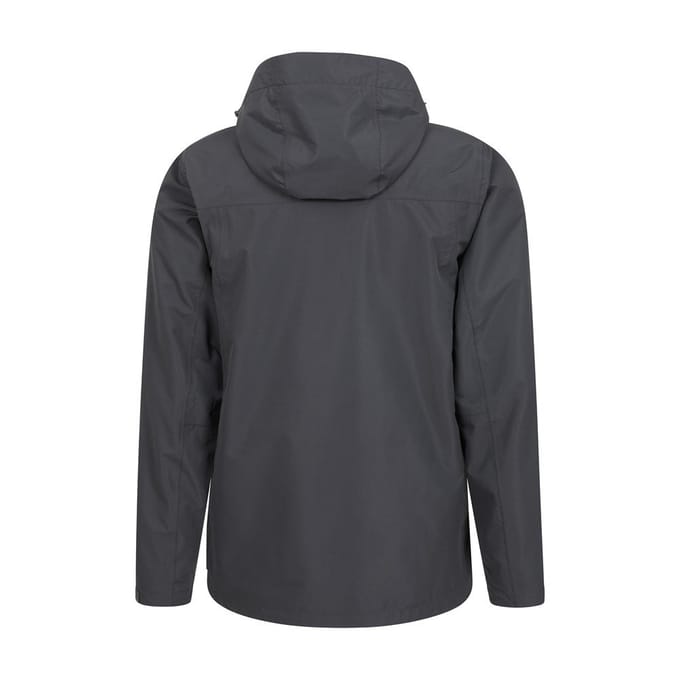 Mountain Warehouse Heren Brisk Extreme Waterdicht Jasje (Donkergrijs)