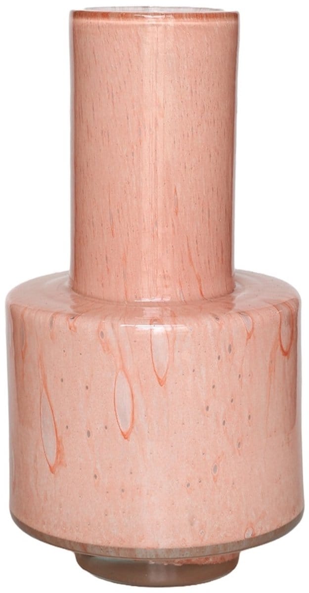 Vaas Volta Elite | Roze - Pink | Mondgeblazen glas | Ø19 x H36 cm