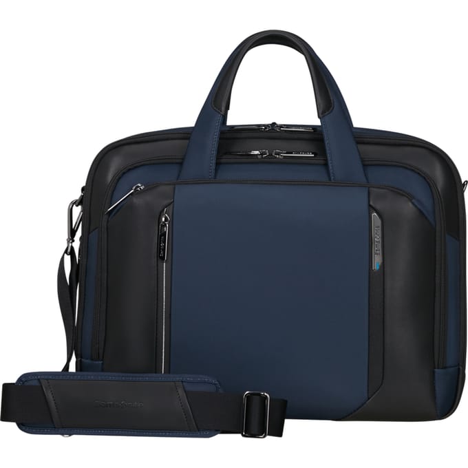 Samsonite Laptoptas - Spectrolite 4.0 Briefcase 15,6 inch - uitbreidbaar - Blue - 23 l