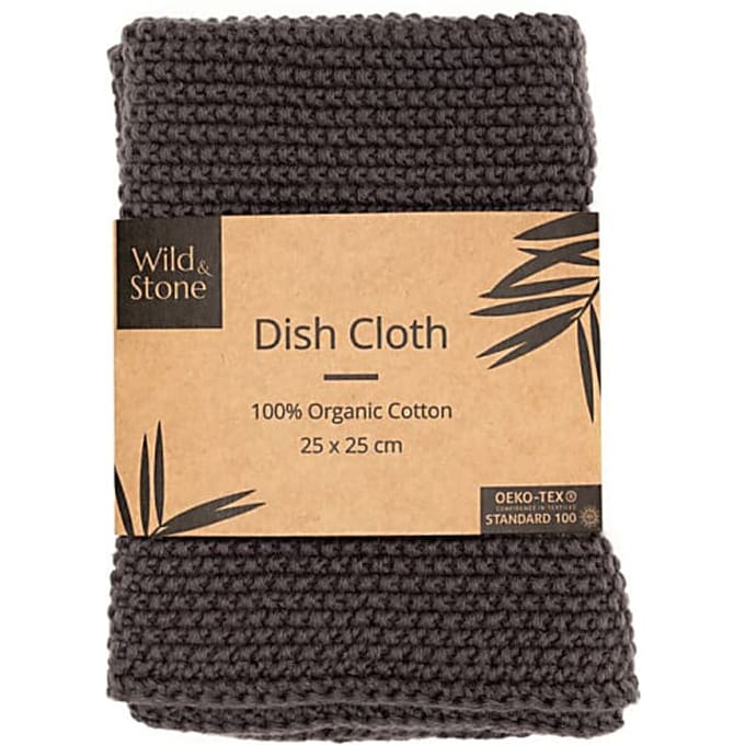 Wild & Stone Vaatdoek - Leisteengrijs