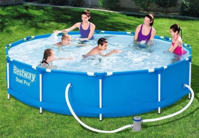Bestway Steel Pro Zwembad Rond 3,66 m x 76 cm - Inclusief filterpomp