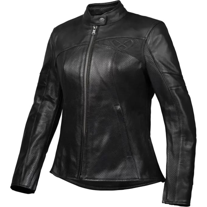 Leren motorjack voor vrouwen Ixon Cranky Air