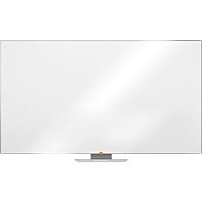 Whiteboard Widescreen nobo - aluminium frame - geëmailleerd - B 1880 x H 1060 mm - met opbergbak