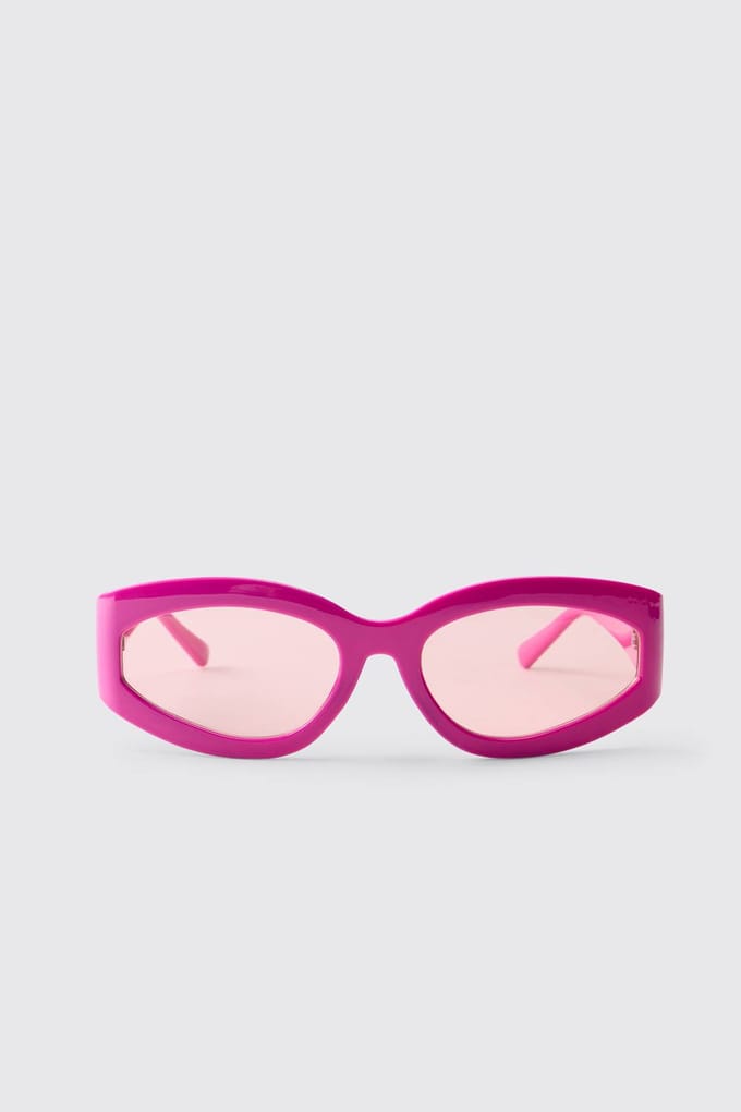 Roze Omslag Zonnebril | Pink