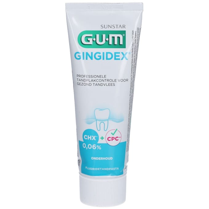 Gum Tandpasta Gingidex® 0,06% Chloorhexidine 75
