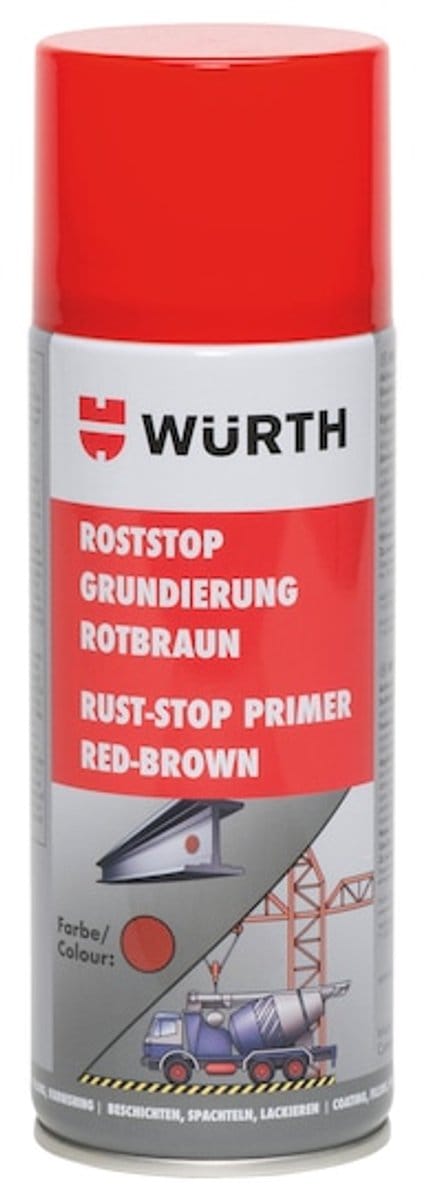 Wurth - Primer rust-stop spuitbus - roeststop primer inhoud