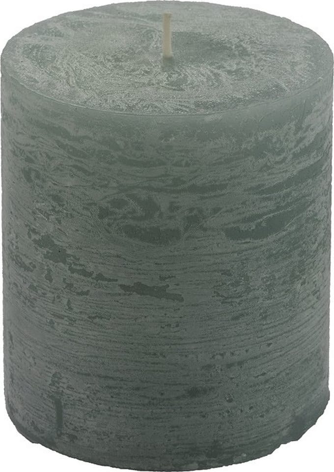 Home Society - rustieke kaars - Blauw - kaarsen - rustieke kaarsen