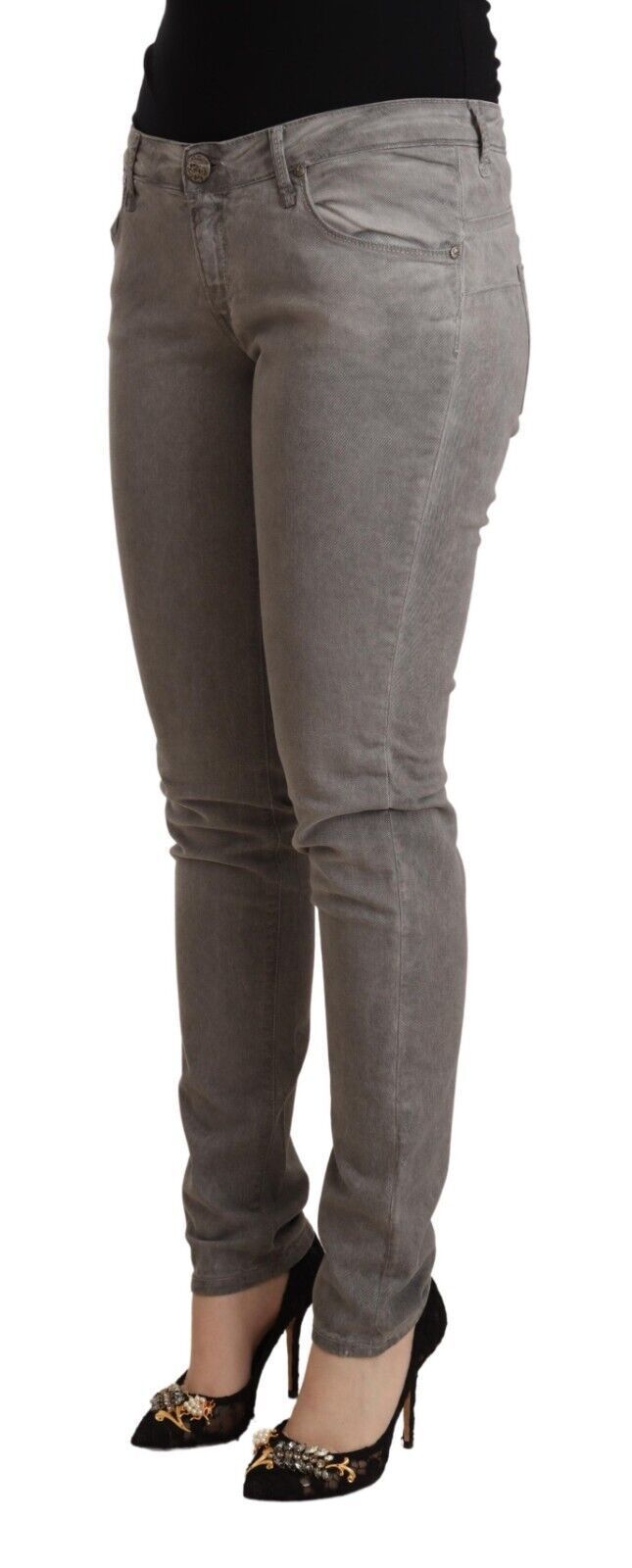 Grijze Rechtaf Jeans Stijl Pan71841
