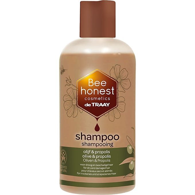 Bee Honest Shampoo Olijf & Propolis 250ML droog